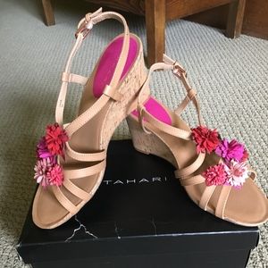 Tahari Favor Wedge Sandal